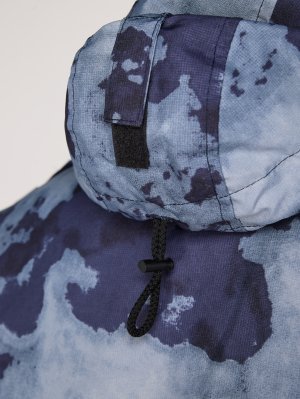 Превью Куртка мох синяя с подстежкой &mdash; 8