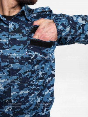 Куртка спецназ цифра синяя рипстоп (уценка) &mdash; 2