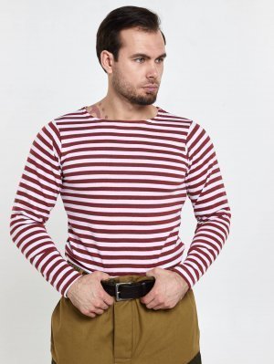 Тельняшка краповая с начесом (уценка) &mdash; 1