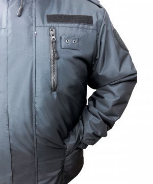 Ветровка полиции синтепон удлиненная &mdash; 5