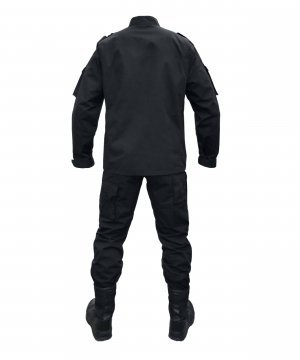 Превью Костюм спецназ черный на замке &mdash; 2