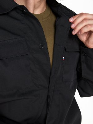 Превью Костюм спецназ черный рипстоп &mdash; 5