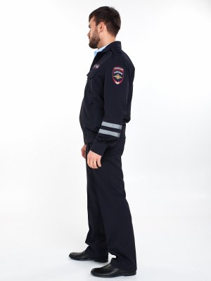 Костюм ДПС габардин с вышитыми шевронами &mdash; 3