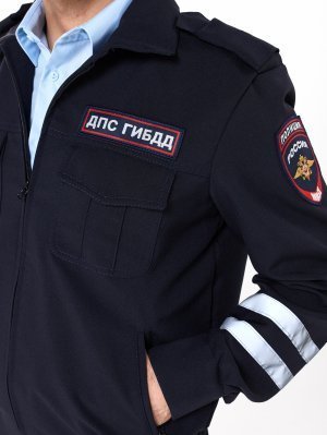 Превью Костюм ДПС габардин с вышитыми шевронами &mdash; 4