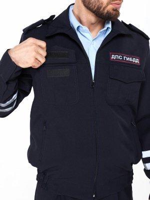 Превью Костюм ДПС габардин с вышитыми шевронами &mdash; 5