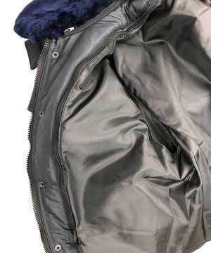 Превью Куртка зимняя ДПС с желтой вставкой с подстежкой &mdash; 4