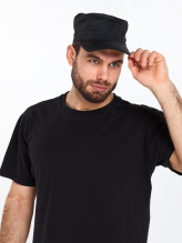 Кепи черная рипстоп — 1