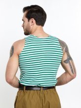 Майка тельняшка зеленая — 2