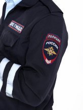 Превью Костюм ДПС габардин с вышитыми шевронами &mdash; 6