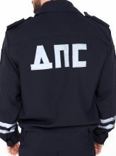 Превью Костюм ДПС габардин с вышитыми шевронами &mdash; 7