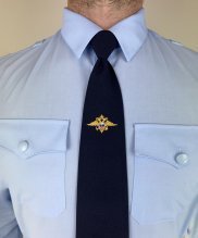 Галстук полиции вышитый — 2