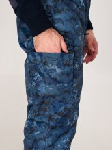 Превью Полукомбинезон цифра синяя &mdash; 6