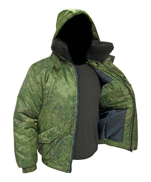 Куртка зимняя Норд цифра зеленая &mdash; 3