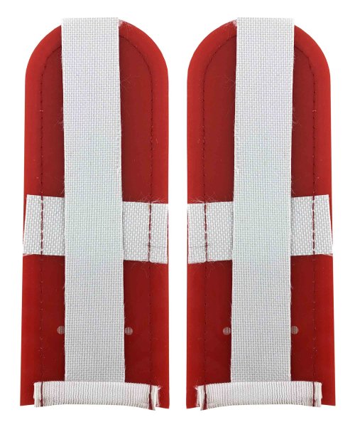 Погоны белые МЧС рядовой &mdash; 2