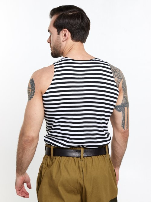 Майка тельняшка черная &mdash; 3