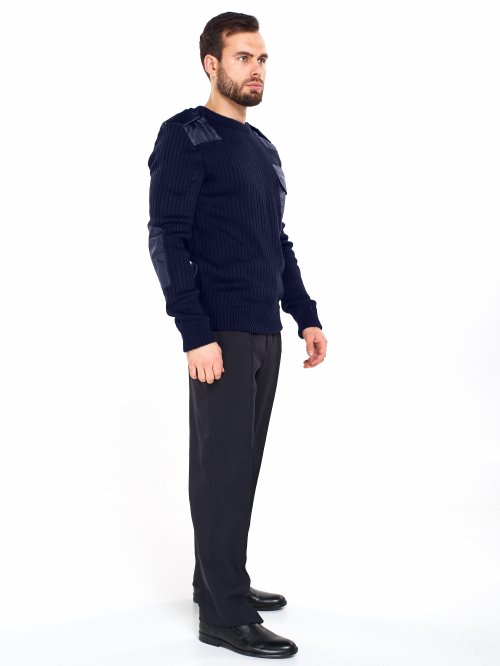 Свитер форменный темно-синий &mdash; 2