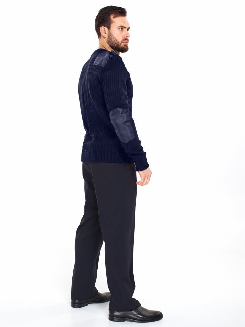 Свитер форменный темно-синий &mdash; 3