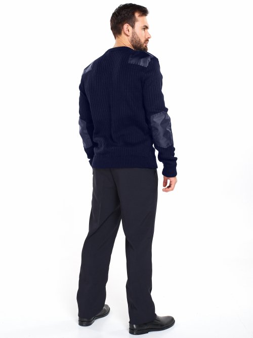 Свитер форменный темно-синий &mdash; 4