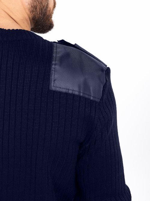 Свитер форменный темно-синий &mdash; 9