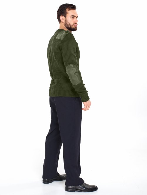Свитер Форменный хаки &mdash; 3