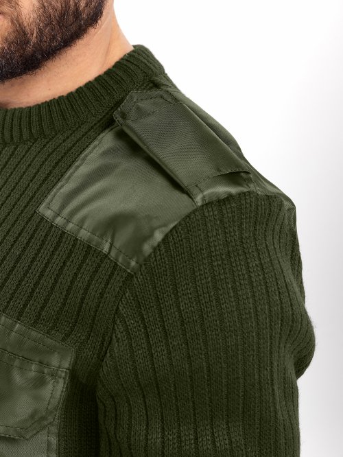 Свитер Форменный хаки &mdash; 7
