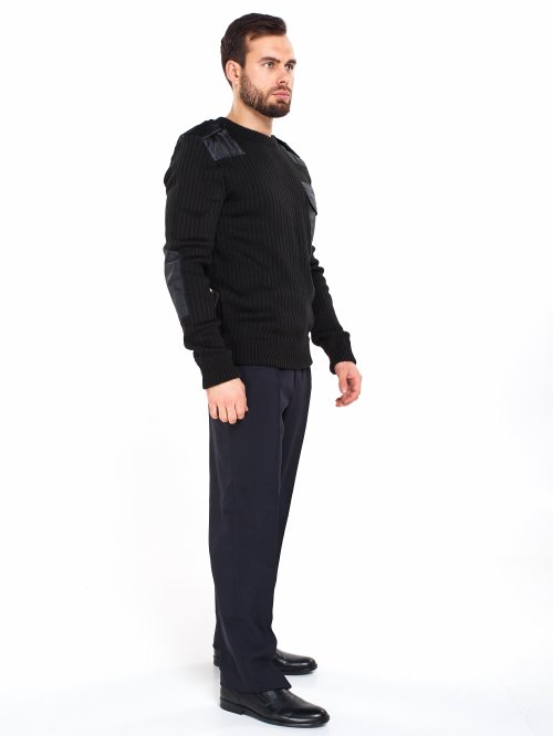 Свитер форменный черный &mdash; 2