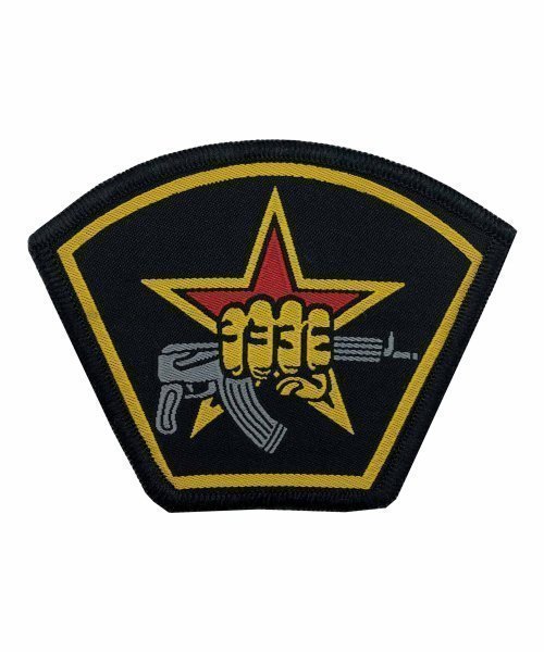 Шеврон жаккардовый кулак