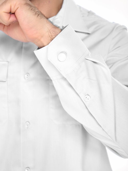 Рубашка полиции мужская белая (длинный рукав) &mdash; 8