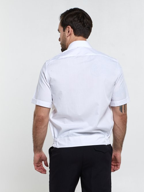 Рубашка полиции мужская белая (короткий рукав) &mdash; 2