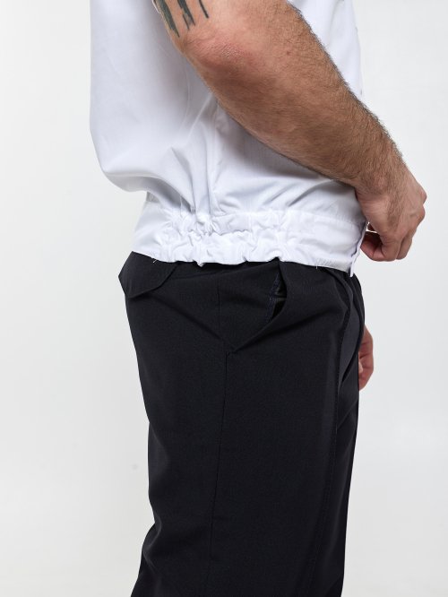 Рубашка полиции мужская белая (короткий рукав) &mdash; 3