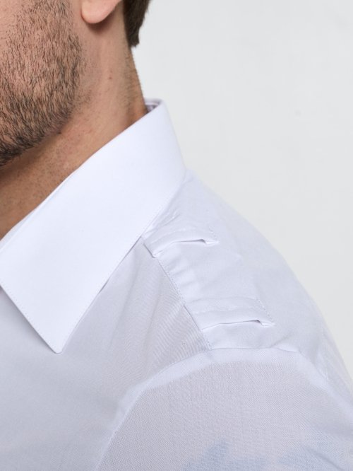 Рубашка полиции мужская белая (короткий рукав) &mdash; 5