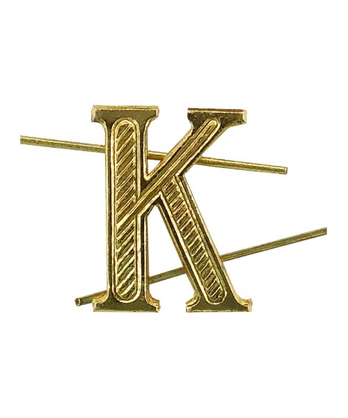 Буква на погоны К желтая &mdash; 1