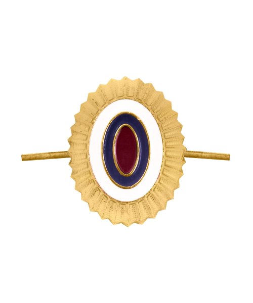 Кокарда орех МВД металлическая