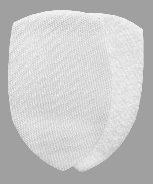 Лента липучая для шеврона белая