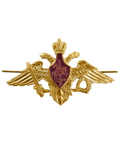 Эмблема на тулью МО металлическая &mdash; 1