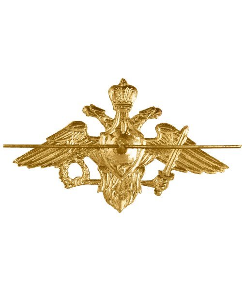 Эмблема на тулью МО металлическая &mdash; 2