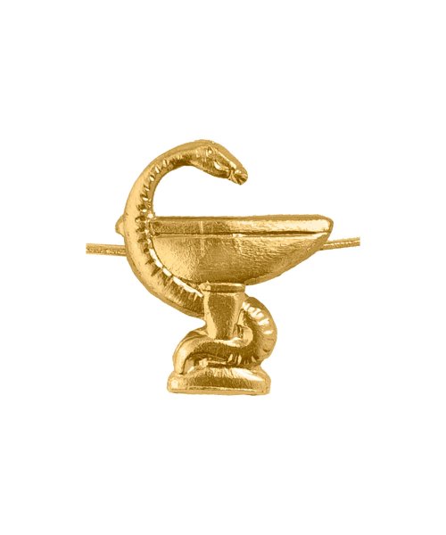 Эмблема медики золото нового образца (правая) &mdash; 1