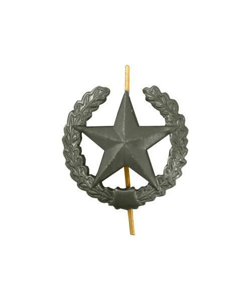 Эмблема ОВ звезда зеленая металлическая &mdash; 1