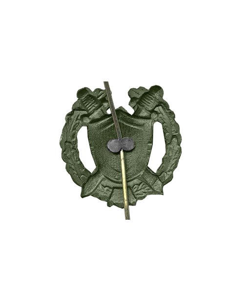 Эмблема юстиции металлическая зеленая &mdash; 2