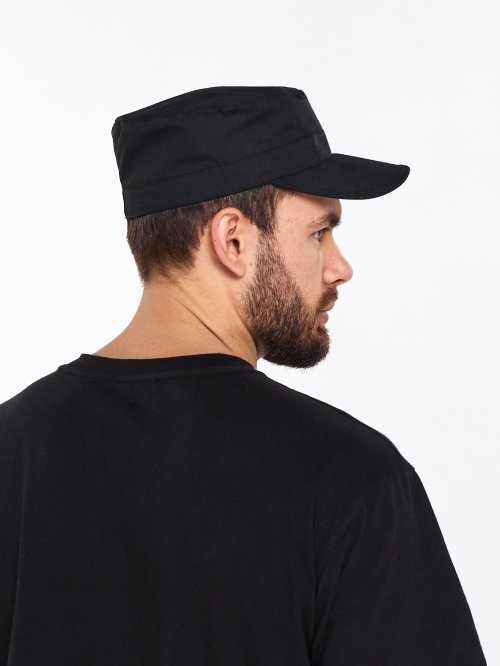 Кепи черная рипстоп &mdash; 3