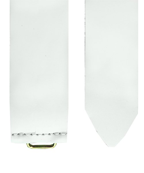 Ремень солдатский белый под бляху &mdash; 3