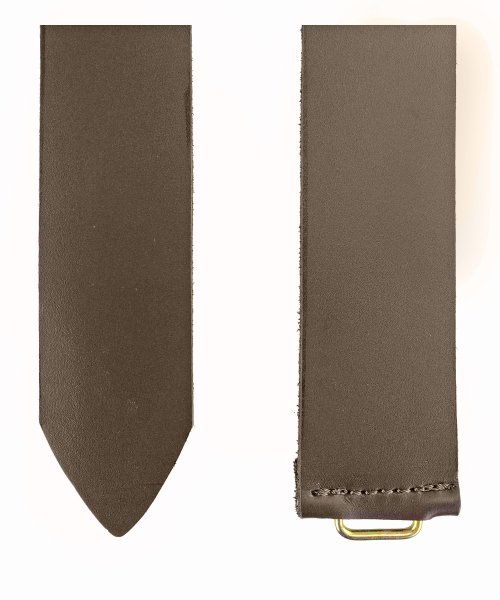 Ремень солдатский коричневый под бляху &mdash; 3