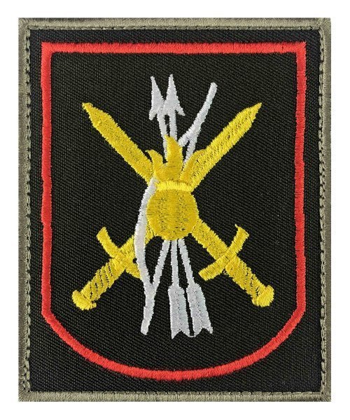 Шеврон вышитый бригадный на липе &mdash; 1