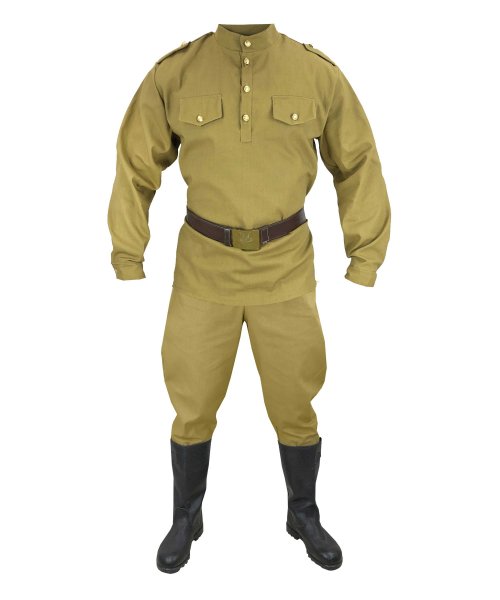 Гимнастерка ВОВ с брюками галифе