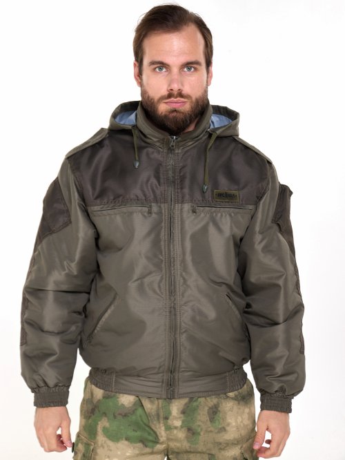 Превью Ветровка Штурман хаки Арсенал на синтепоне &mdash; 1