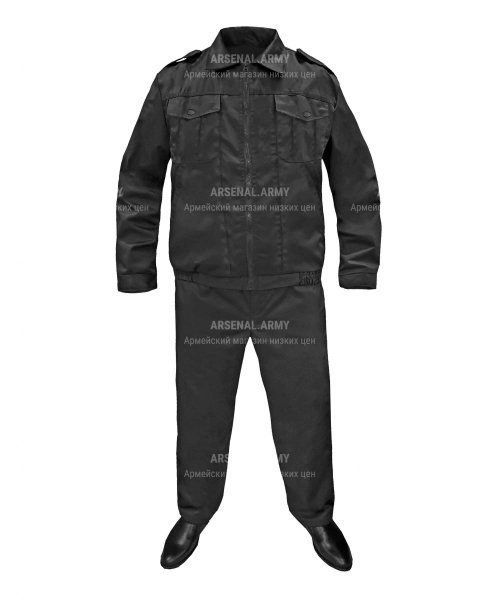 Костюм охрана габардин черный (Уценка)