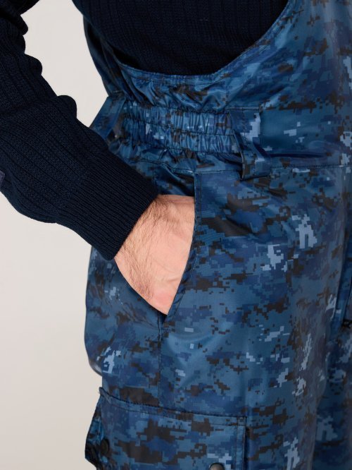 Полукомбинезон цифра синяя &mdash; 5