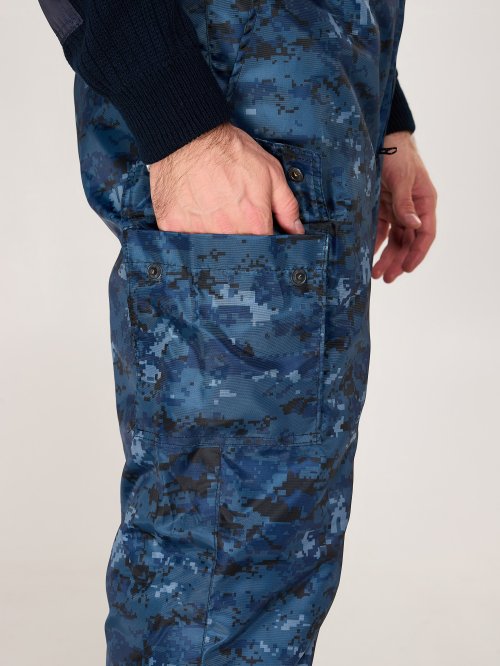 Полукомбинезон цифра синяя &mdash; 6