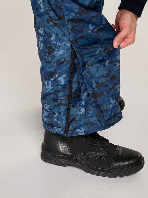 Полукомбинезон цифра синяя &mdash; 7