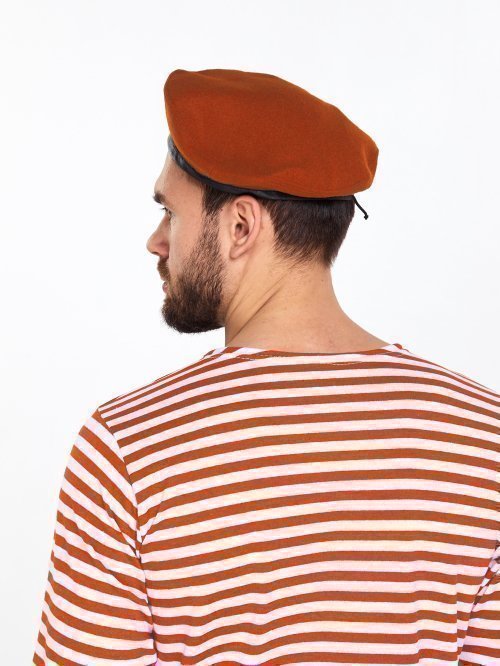 Берет оранжевый &mdash; 2